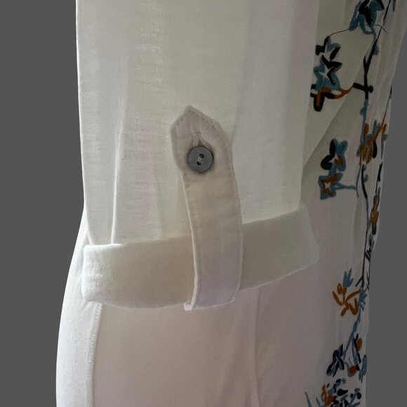 Anthropologie Embroidered Kalei Buttondown – Size XS, NWT - Picture 6 of 8